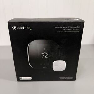 New Ecobee 3 Smart Thermostat w/ Room Sensor Model Number: EB-STATE3-02